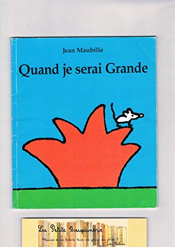 couverture de : Quand je serai grande