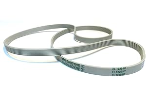 SOLOCORREAS Megadyne - Correa de lavadora EL 1230 H7 (416004201)