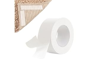 AILELAN Grippers for Mats on Carpet, 5cm x 20m Carpet Grippers for Rugs on Top of Carpet Corner Rug Grippers for Laminate Floor Rug Grippers for Hardwood Floors Furniture Anti Slip Mat Grippers (1 Roll)