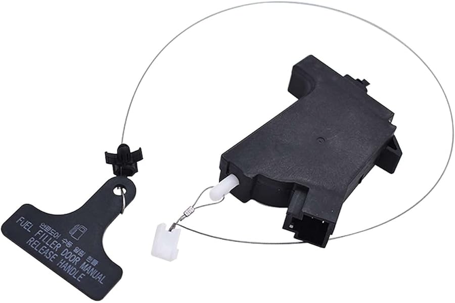 Aartner 815902W000 81590-B8000 Fuel Filler Door Opener Actuator Replacement Fit for Santa Fe 2013-2018 2.0L 2.4L 3.3L V6 L4, Plastic + Metal Fuel Door Lock Actuator
