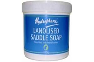 Hydrophane Leather Care Hydrophane Lanolised Saddle Soap 450 Gram Tub