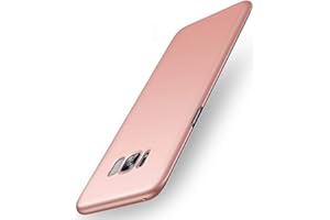 BHUUNO TXLING Ultra Dünn Hülle Kompatibel mit Samsung Galaxy S8 HülleSchutzhülle Handyhülle [Anti-Fingerabdruck] Abdeckung Hardcase PC Bumper Case für Samsung Galaxy S8 - Roségold