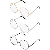 Beatles Style Brillen - Runde Metall Fassung Unisex In Verschiedenen Farben