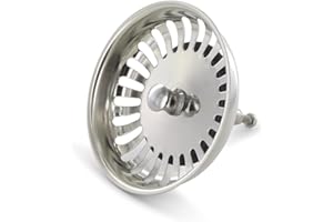 DL-pro Strainer basket 83 mm, 24 slots, Metal, Silver, Premium Quality, Suitable for Blanco 125555