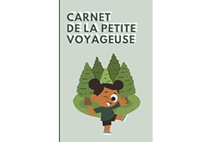 Carnet de la petite voyageuse - Journal de bord de voyage pour 7 jours - Idéal pour les enfant de 6 à 10 ans et les aventures en famille: Carnet de voyage enfant à remplir - Idée de cadeau fille
