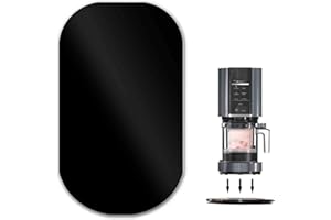 Eucteje Gleitbrett Gleiter Rollbrett Rutschbrett Unterlage Brett Zubehör Kompatibel mit Ninja Creami Eismaschine NC501 NC301