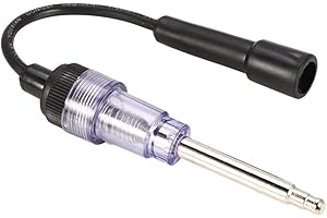 HELWEET Testeur D'allumage Par Étincelles, Testeurs D'allumage, Testeur D'allumage de Moteur, Testeur de Bougies D'allumage, Contrôleur D'étincelles D'allumage, pour Voiture, Tondeuse à Gazon, Tronçonneuse