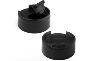 2 st flip-lock för Hydroflaska 12 16 18 20 32 40 715 ml bred mun vattenflaskor 5,8 cm BPA-fri ersättningslock med knapplås va