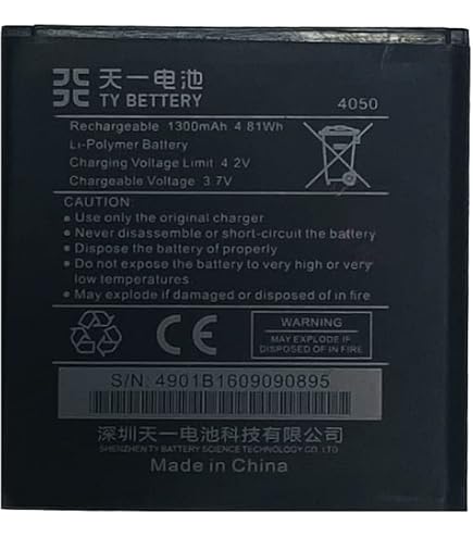 Vhbw Batteria Di Ricambio Per Audiovox SMT5600 - 1000mAh, Li-Ion 3.7V, Compatibile Con BTR-5600, ST26A/B, Alta Sicurezza - 3