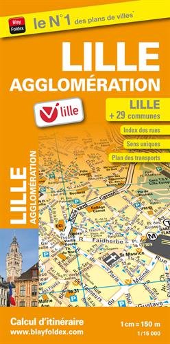 Download Plan de Ville de Lille et de son agglomération - Echelle : 1/15 000, avec index - Localisation des stations V'Lille Download Plan de Ville de Lille et de son agglomération - Echelle : 1/15 000, avec index - Localisation des stations V'Lille