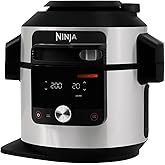Ninja Foodi MAX Air Fryer Multicooker, Smart Lid, 14 Cooking Functions in 1, 7.5L, Pressure Cooking, Air Frying, Slow Cooking