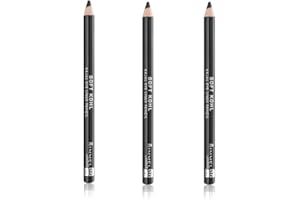 Rimmel London Soft Kohl Smudge-proof Eyeliner Pencil, Jet black, 1.2 g