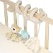 Silverskys(TM)Baby Rattle Bed Stroller Hanging Spiral Activity Rabbit Musical Mobile Bell Infant Educational Toys Rattles Baby Gift