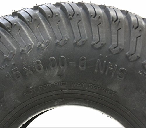 2 – 15×6.00-6 4000 Rasen Rasenmäher Reifen - 5