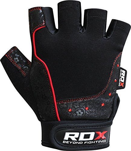 RDX Fitness Handschuhe Damen Trainingshandschuhe Frauen Crossfit Handgelenkstütze Sporthandschuhe Gewichtheben krafttraining workout Bodybuilding Gym Gloves - 2