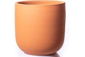 ALFAREROS DAMIAN CANOVAS Modelo Bote .1 Maceta DE Barro Medidas 17 DIAMETRO X 19ALTURA + 1PLATO DIAMETRO 18 CM