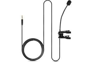 Movo ACM400 elastyczny mikrofon wielokierunkowy z gęsią szyją do motorowlogowania Moto Vlog Action Cam kask mikrofon - kompatybilny z GoPro Media Mod