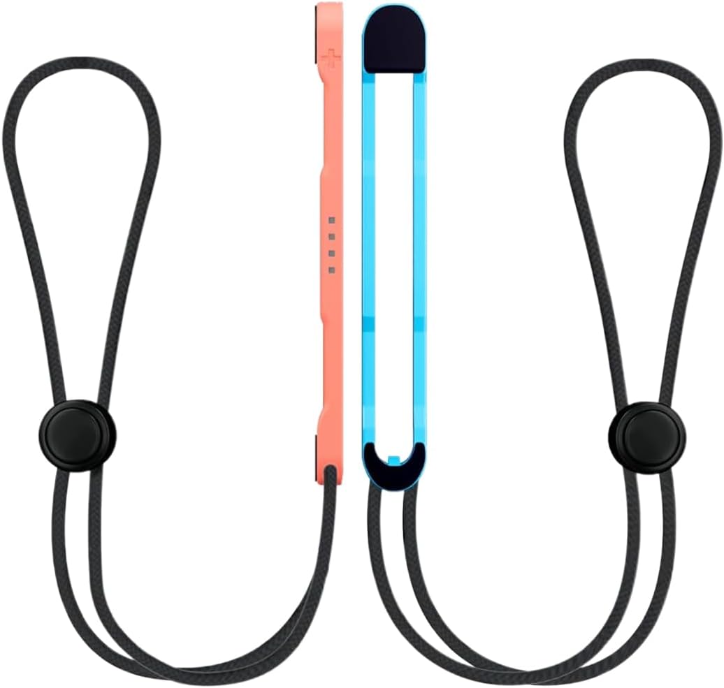 QEXUJOW Mandos de Switch 2,Correa de muñeca de 2 piezas, accesorio deportivo con correa de muñeca, compatible con controladores Switch 2.
