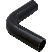 Glarks 90° Silikon Schlauch Bogen - 63mm Innendurchmesser 4-lagig Verstärkt
