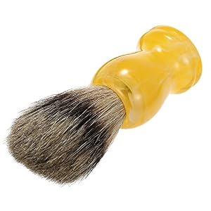 Anself Hair Shaving Brush Professional Pure Badger Yellow Handle Barber Salon Men Facial Beard Cleaning Appliance Shave… - Image 7