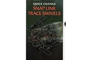 Drennan E-SOX quick change snap link trace swivels size large qty 10 c/o Reelfishing