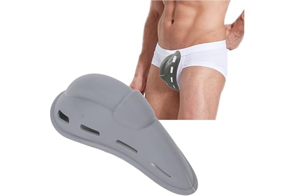 Housse de Prépuce pour Hommes, Forme Stéréo pour éviter les Frottements, Housse de Circoncision pour Hommes, Coupe de Protection en Silicone Souple et Respirante