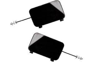 GETTIMORE Compatible Rear Bumper Towing Eye for For Q5 (2008 2017) Two Pack of Replacement Parts Available