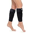 2U2O Calf Brace - (Pair) Adjustable Shin Splint Compression Support for Calf Pain Relief, Recovery, Sprain, Swelling, Tennis Leg, Cycling, Travel - Lower Leg Wrap - Calf Sleeve for Men and Women