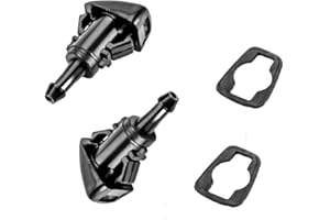 AHMISTOOL 2 Stück Fenster Scheibenwischerdüse Spritzdüsen Wassersprühdüse Düse für Windschutzscheibe