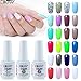 Elite99 Gelpolish Soak Off UV LED Gel Nail Polish Lacquer 8ml French White (1323)
