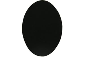 HABERDASHERY ONLINE 2 Rodilleras niños color Negro termoadhesivas de plancha. Coderas para proteger tu ropa y reparación de pantalones, chaquetas, jerseys, camisas. 10,5 x 8 cm