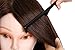 Goodofferplace® 90% Professional Real Hair 22 Inch Hairdressing Training Head Mannequin Head Hairdresser Training Head Cosmetology Mannequin Head w/Clamp For College and Professional Use