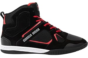 GORILLA WEAR Mixte Chaussures de Bodybuilding Fitness Troy High Tops Basket