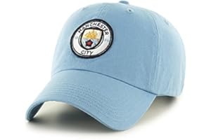 Manchester City FC Adult Adjustable Baseball Cap (Sky Blue)