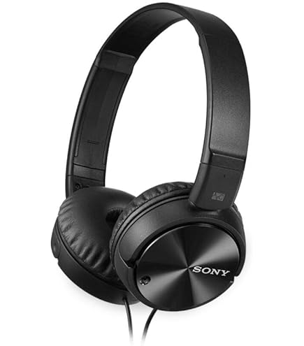Sony MDR-ZX110NC Overhead Noise Cancelling Headphones - Black