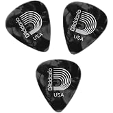 Daddario 1CAP4-BK 3 Adet Gitar Pena 0.70 mm Siyah Medium