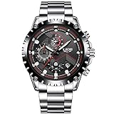 ★ Geschenk ideen ★: Diese Uhr ist stilvoll und elegant mit einer schwarzen Originaluhrbox. Dies ist die beste Wahl für Geburtstagsgeschenke, Weihnachten, Neujahr, Vatertagsgeschenke.