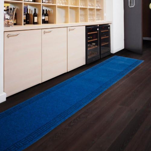 Kitchen Runner - 9 sizes available - Blue - 66x180cm