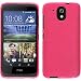 Produktbild PhoneNatic Case für HTC Desire 326G Hülle Silikon pink brushed + 2 Schutzfolien