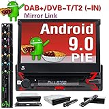 La radio de coche Android 9.0 más reciente de 1 din: el último sistema Android te permite disfrutar de un funcionamiento más rápido y estable que otros estéreo de coche. Con 2GB RAM y 16GB ROM. Con 7 luces de botón a elegir.