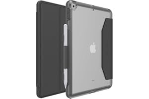 Otterbox Funda UnlimitED Folio para iPad 10,2' (7.ª gen / 8.ª gen / 9.ª gen),Resistente a caídas,protector de pantalla integrado,Testeada con los Estándares Militares, Gris, Sin Pack Retail