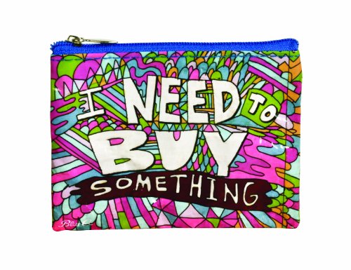 Preisvergleich Produktbild Blue Q - I Need to etwas kaufen Coin Geldbörse