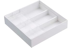 Yamazaki TOWER EXTENDABLE DESK ORGANIZER WITH SLIDE WH, white, one size