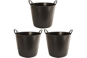 GARD N TOOL 26 Litre Flexi Tub Garden Home Flexible Colour Rubber Storage Container Bucket Flex Tub (3)