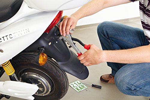 Novus Blindnietmutterzange J – 65, universelle Blindnietmutterzange für Schraubbefestigung, Gerätekörper aus Aluminium und Hebel stahlgeschmiedet, Für Aluminium Blindnietmuttern A6, A7 und A9 und Stahl Blindnietmuttern S6, S7 und S9, 032-0027 - 4