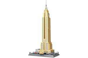 APOSTROPHE GAMES Empire State Building Blocco di costruzione Set - 1993 Pezzi