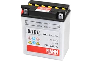 FIAMM Batteria FB12AL-A 12V 12Ah per Aprilia-Pegaso 3 650 dal 1997 Fino al 2004