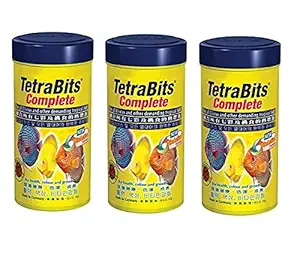 Pawsitively Pet Care Tetra Bites Food for Fish (93 Gm/300 ml) - Pack of 3