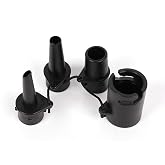 Moling Paddle Surf Mattress Inflator Adapter,Adapter Compressor Valve Set,Accessories Kayak Inflatable Boat Inflatable Boat E