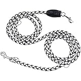 [Gesponsert]Peteast Multifunktions-Hundeleine, reflektierende 8.3ft lange Hundetraining und Walking Leine für kleine, mittlere und große Hunde